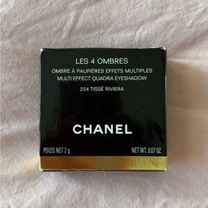 CHANEL Les 4 Ombres Multi-Effect Eyeshadow in Black Case